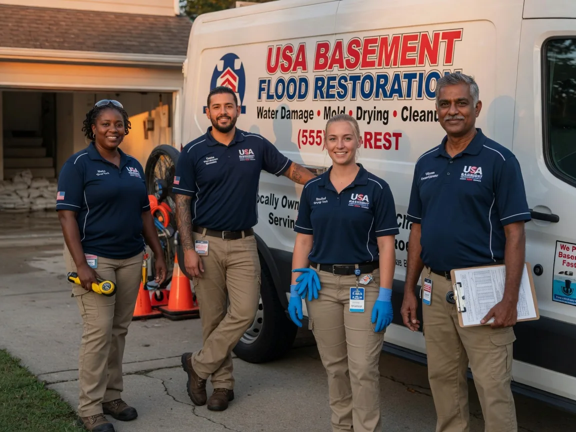 Basement Flood Cleanup company in Trenton, OH